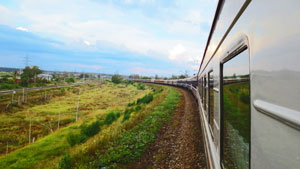 Transsibirische Eisenbahn Moskau Peking